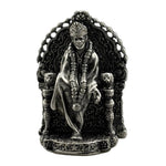 Silver Sai Baba Idol 35gm – Spiritual Sai Baba Murti for Temple Decor & Festivals