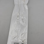 Station Bead Snake Chain Silver Anklet – 99.9% Pure Silver – Weight:20g