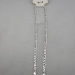 925 Sterling Silver Figaro Chain Bracelet – Italian Link