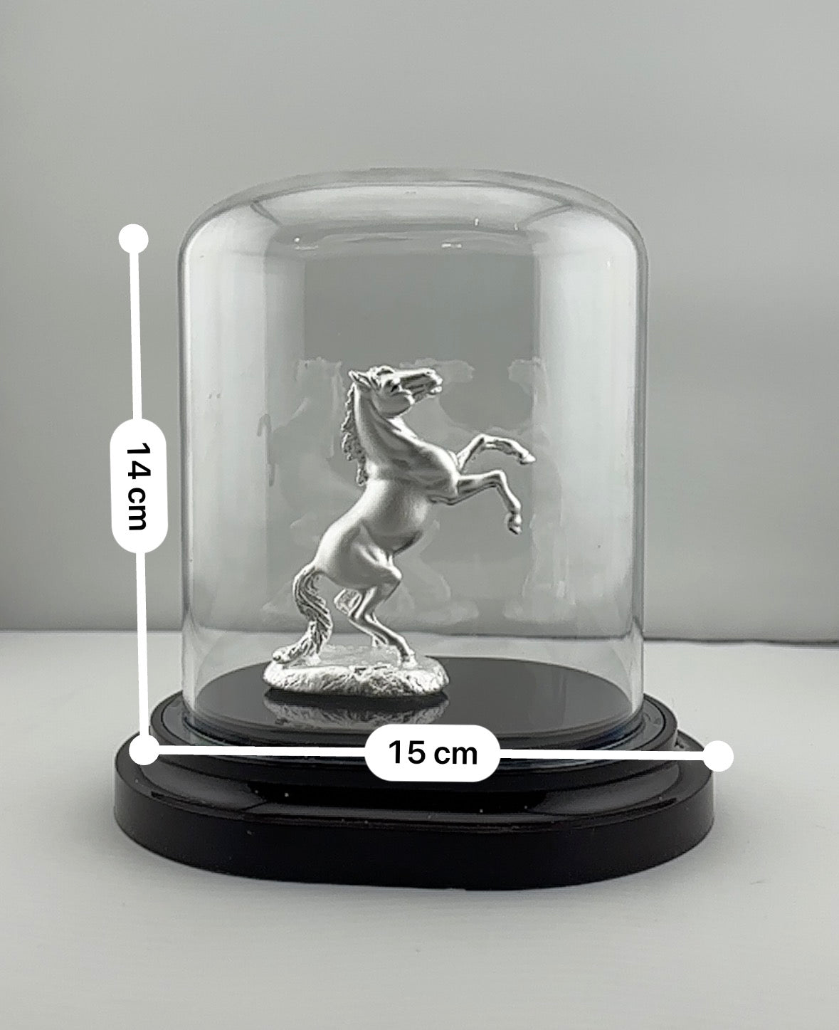 999 Pure Silver Horse Idol – Vastu Silver Ghoda Murti for Prosperity & Gifting