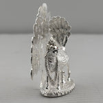 Silver Kamadhenu Idol 30gm – Sacred Wish – Fulfilling Cow Murti for Pooja