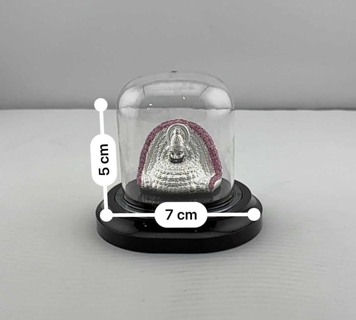 999 Pure Silver Khatu Shyam Ji Idol 6gm – Divine Shyam Baba Murti