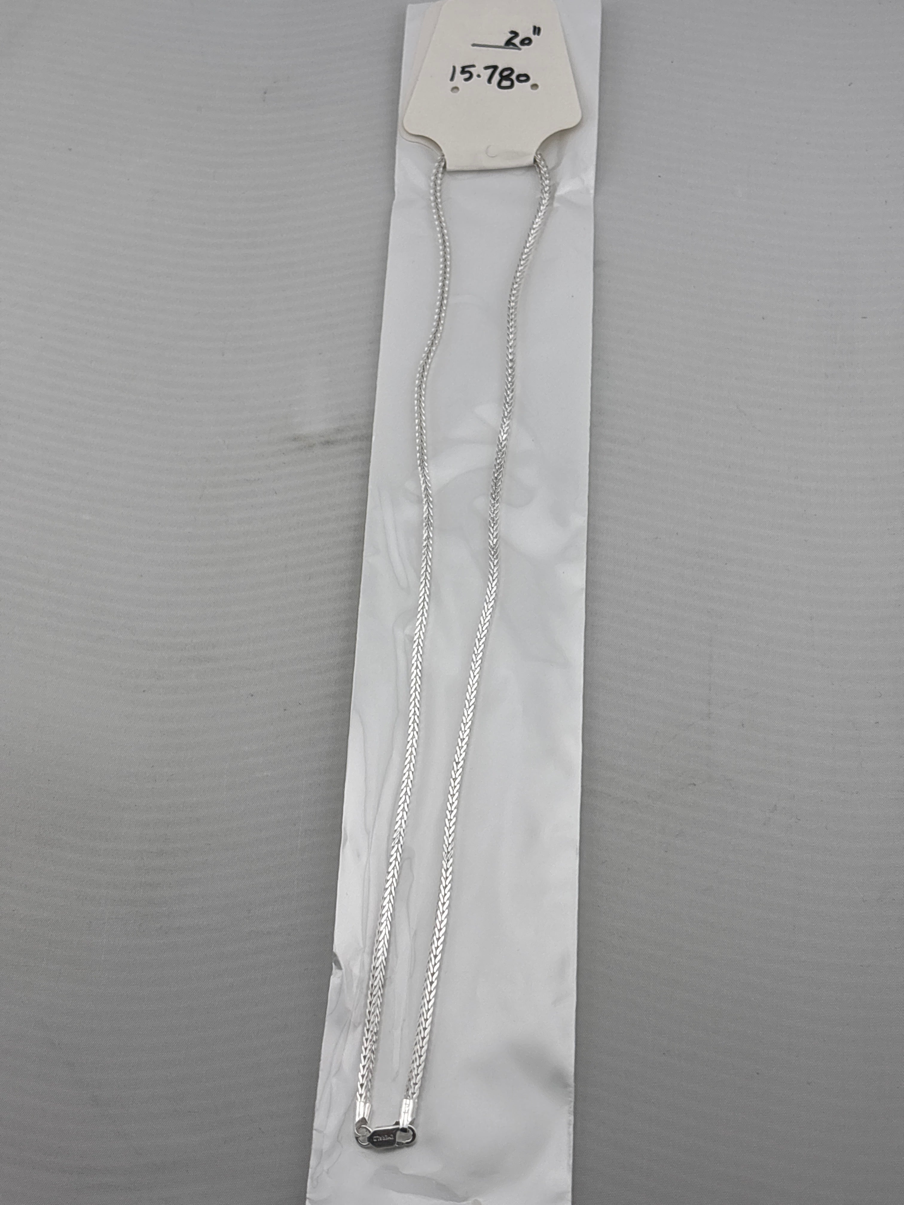 Snake Chain Necklace 925 Sterling Silver | Ultra Smooth Flexible Silver Chain | 20 Inch