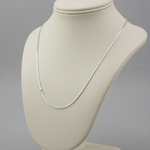 Snake Chain Necklace 925 Sterling Silver | Ultra Smooth Flexible Silver Chain | 20 Inch