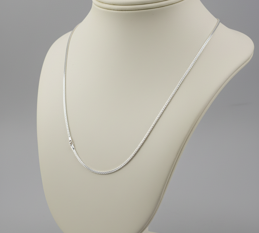 Snake Chain Necklace 925 Sterling Silver | Ultra Smooth Flexible Silver Chain | 20 Inch