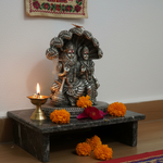 Pure Silver Laxmi Narasimha Idol, Silver Lakshmi Narasimha Murti