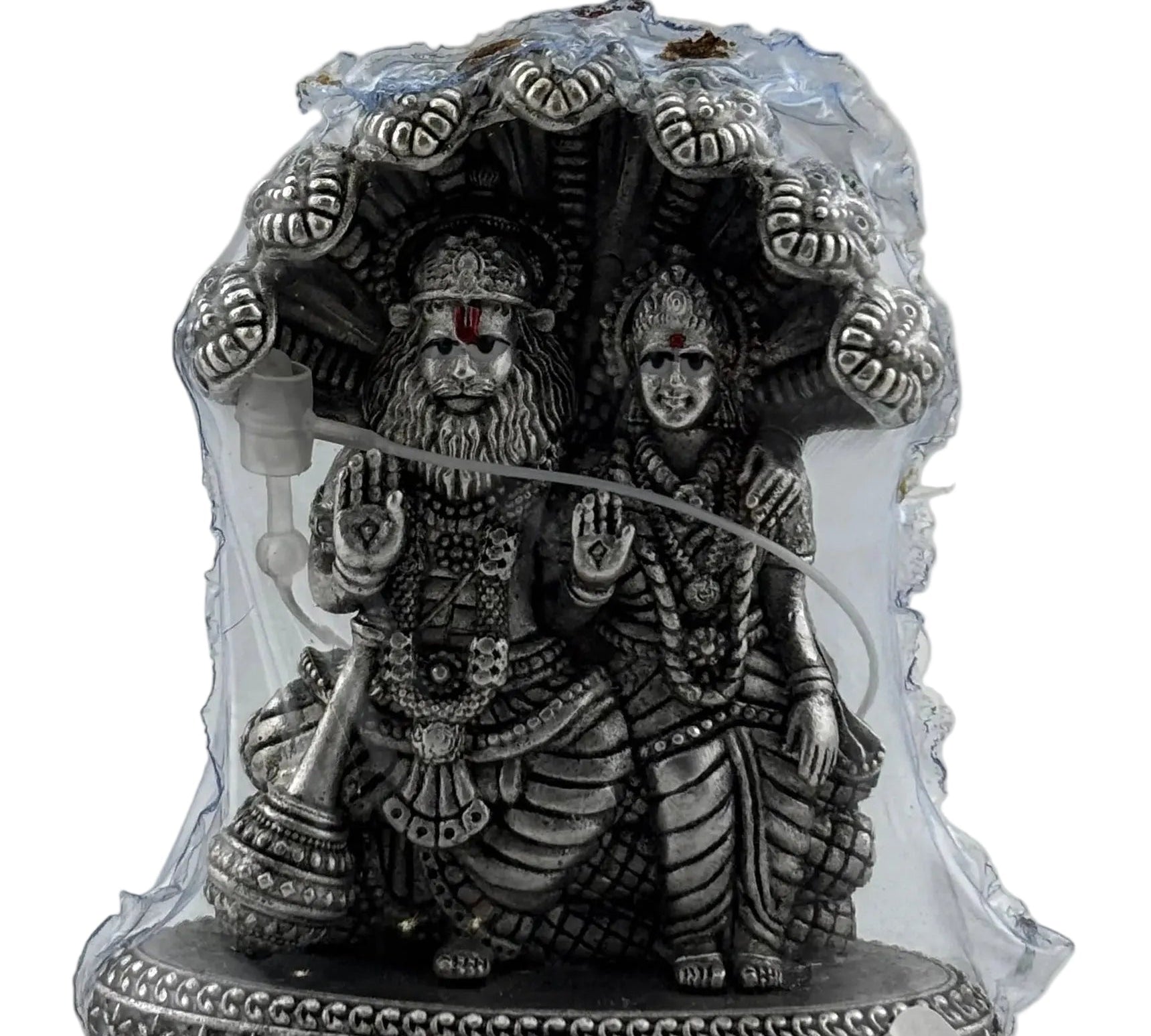 Pure Silver Laxmi Narasimha Idol, Silver Lakshmi Narasimha Murti