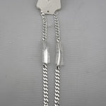 Silver Curb Link ID Bracelet 925 – Engravable Name Plate