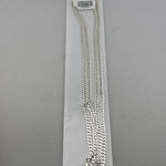 Heavy Curb Link Silver Chain in 925 Sterling Silver | Thick Chain Necklace