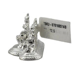 Pure Silver Laxmi Ganesh Saraswathi silver idol