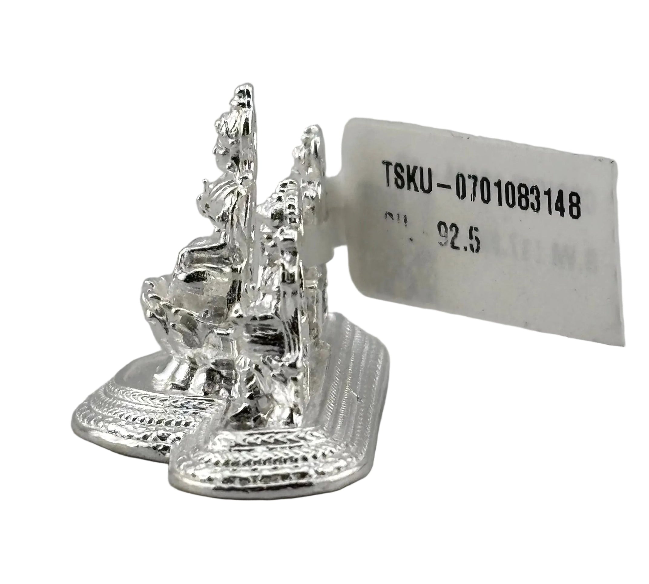 Pure Silver Laxmi Ganesh Saraswathi silver idol
