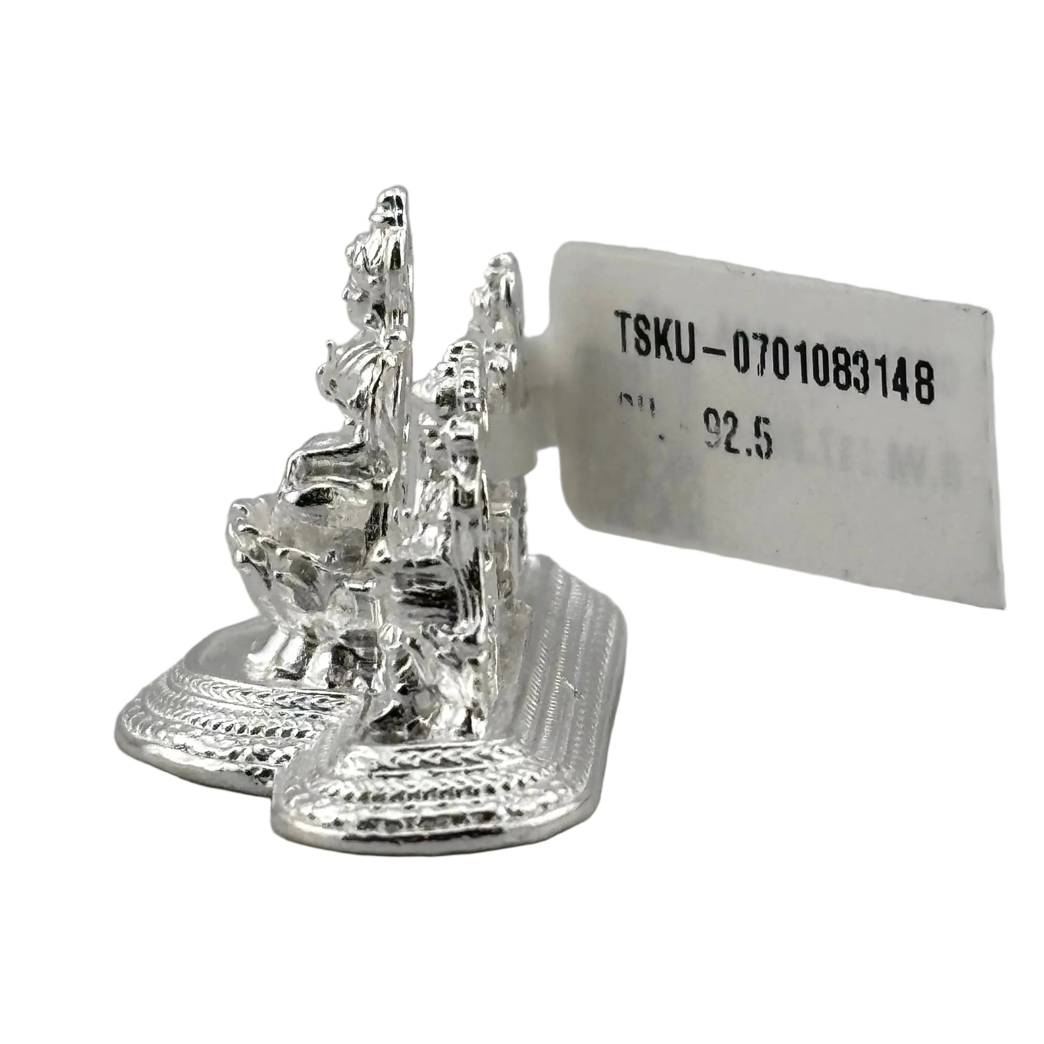 Pure Silver Laxmi Ganesh Saraswathi silver idol