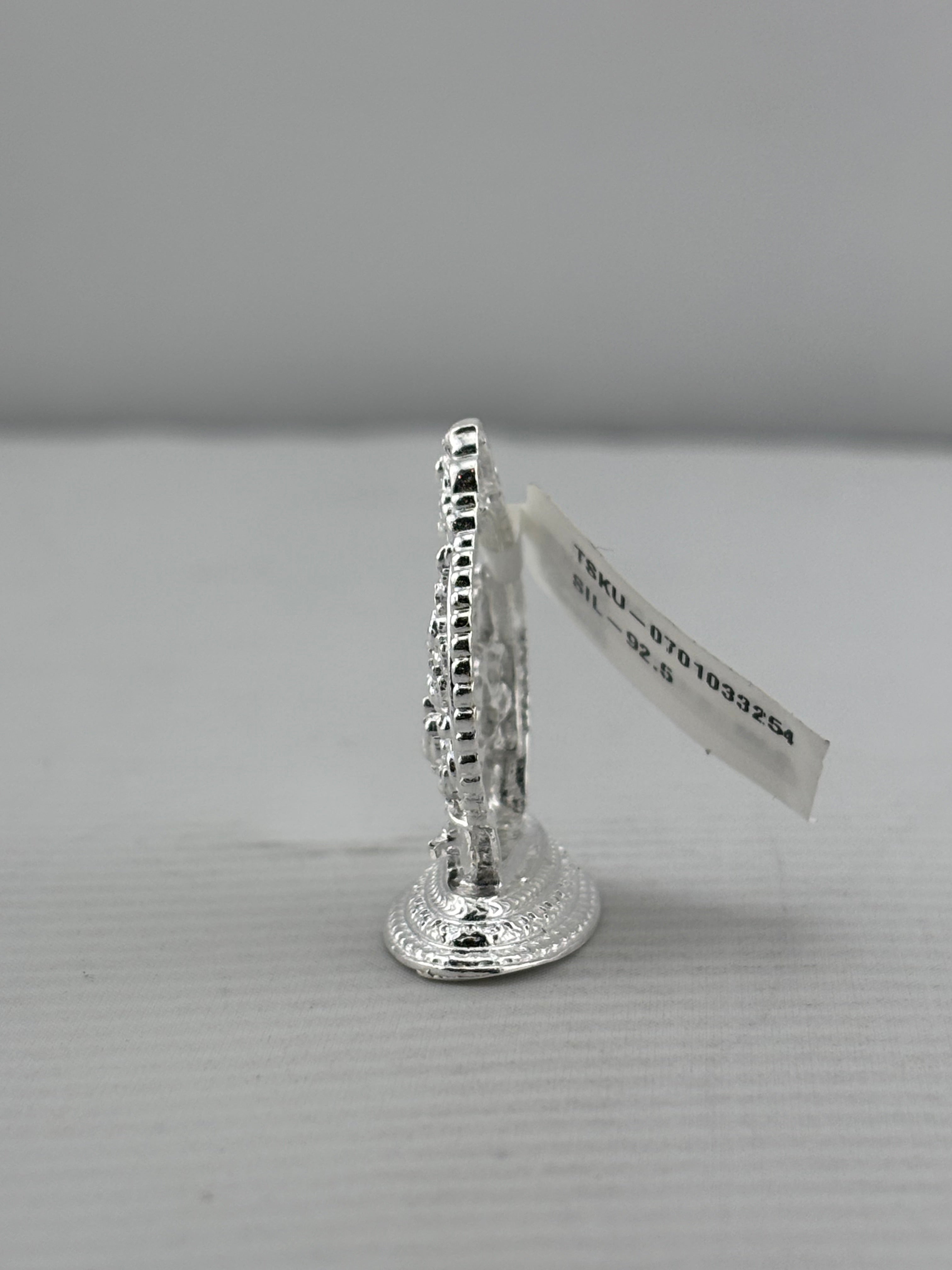Silver Maa Lakshmi Idol 10gm – Spiritual Lakshmi Murti for Temple Decor & Festivals