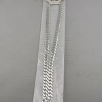 Heavy Curb Link Silver Chain in 925 Sterling Silver | Thick Chain Necklace