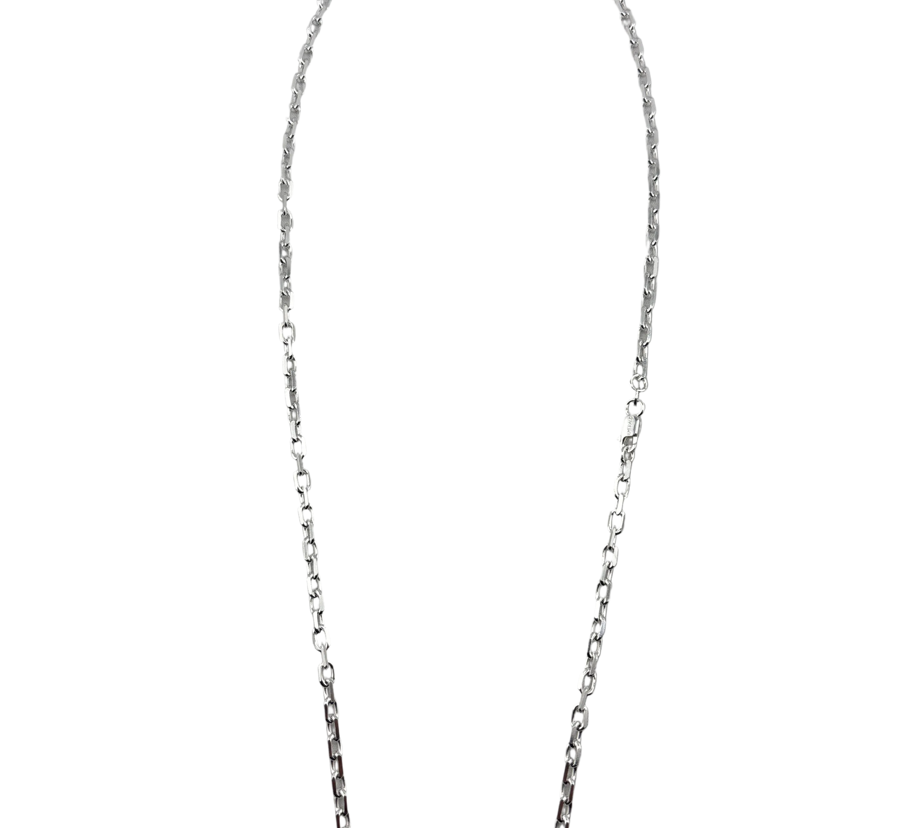 Flat Cable Silver Chain in 925 Sterling Silver | Oval Link Necklace (18 inch, 20 Inch)