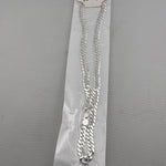 Heavy Curb Link Silver Chain in 925 Sterling Silver | Thick Chain Necklace