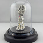 999 Pure Silver Kamadhenu Idol 11gm – Sacred Wish – Fulfilling Cow Murti for Pooja
