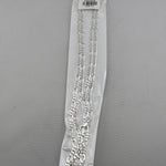 Figaro Silver Chain in 925 Sterling Silver | Italian Link Necklace