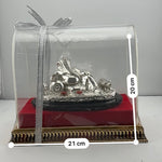 999 Pure Silver Reclining Lord Ganesha Idol 60g – Ganpati Murti