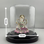 999 Pure Silver Ganesha Idol – Detailed Ganpati Murti for Home Mandir & Pooja