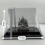 Sterling Silver Shiva Family Idol 47gm – Spiritual Shiv Parivar Murti for Home Mandir