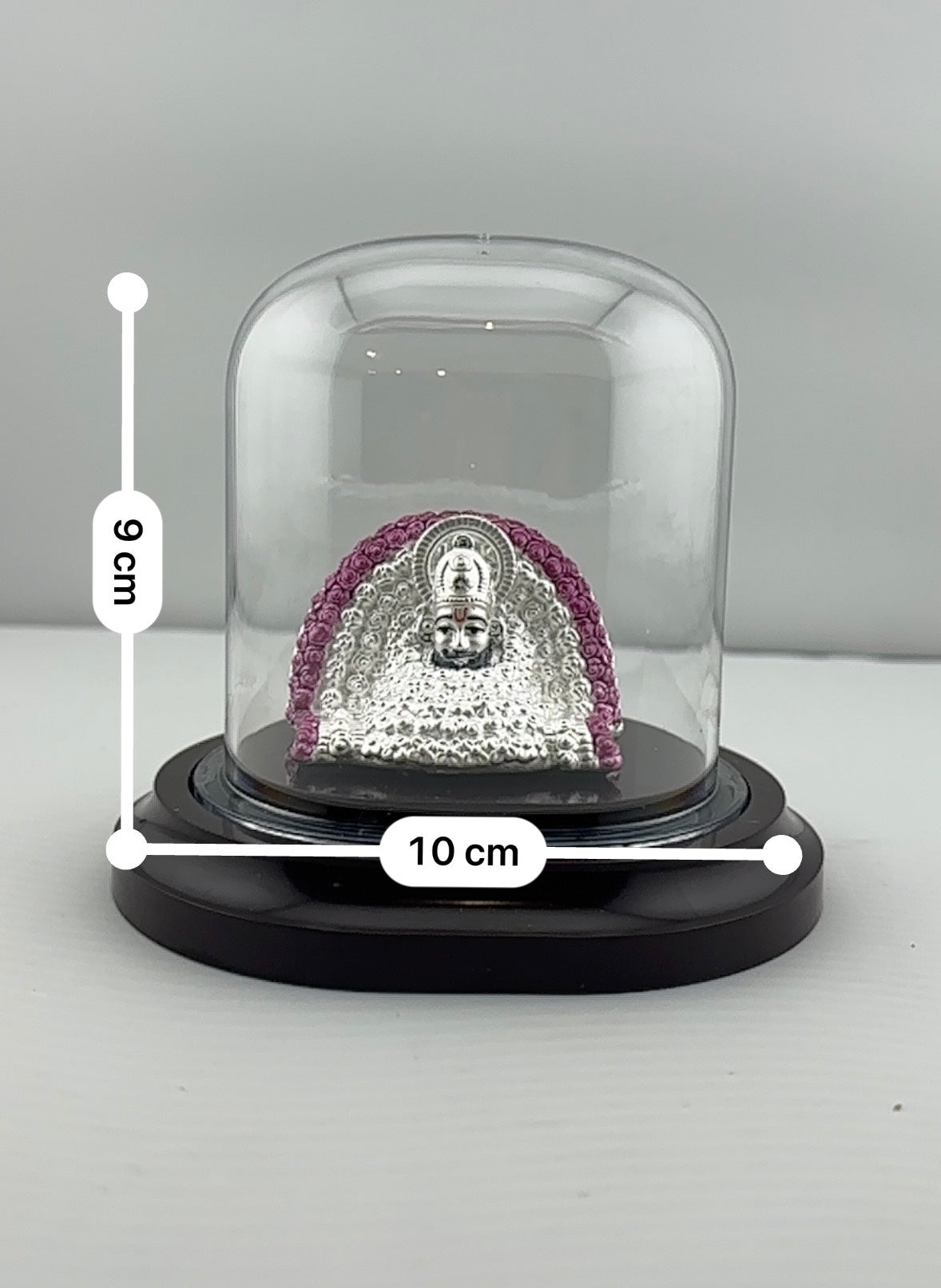 999 Pure Silver Khatu Shyam Ji Idol 14gm – Divine Barbareek Murti