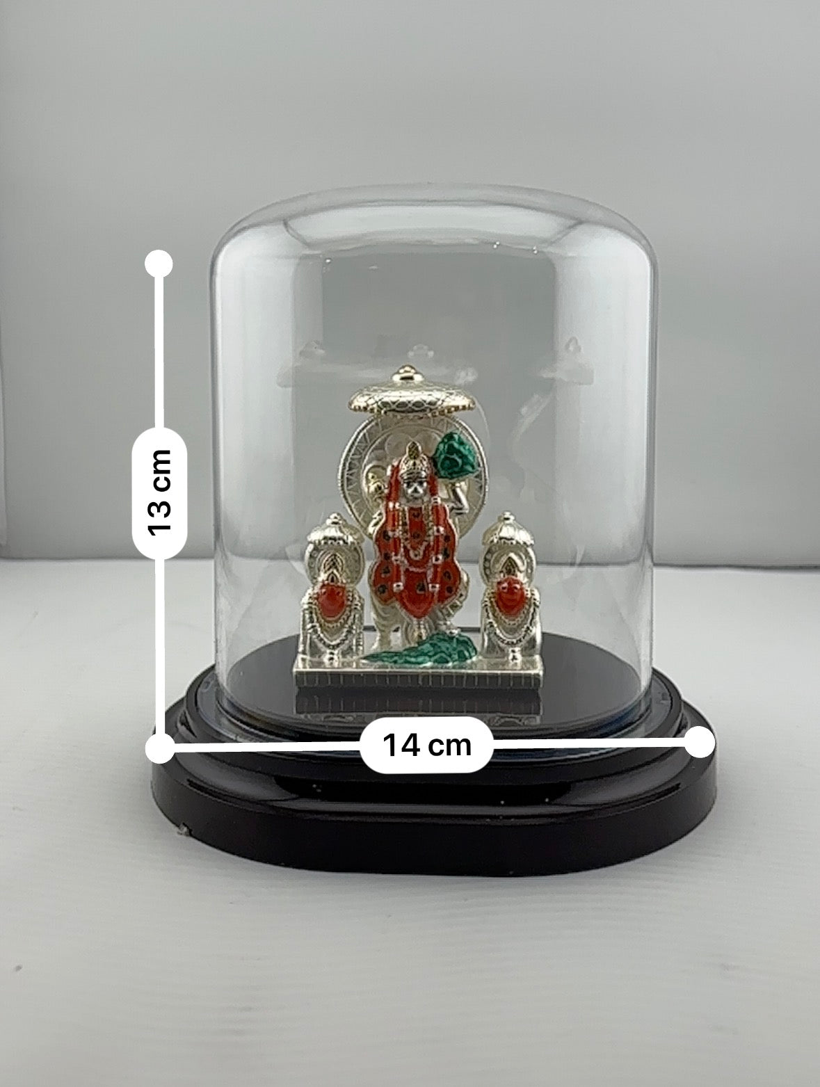 999 Pure Silver Lord Hanuman Idol Design 2 37gm – Divine Bajrangbali Murti for Temple & Pooja