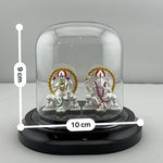 999 Pure Silver Ganesha & Lakshmi Idol Design 2 16gm