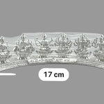 Silver Ashta Lakshmi Idol: Hindu Goddess Statue with Sanskrit Mantra