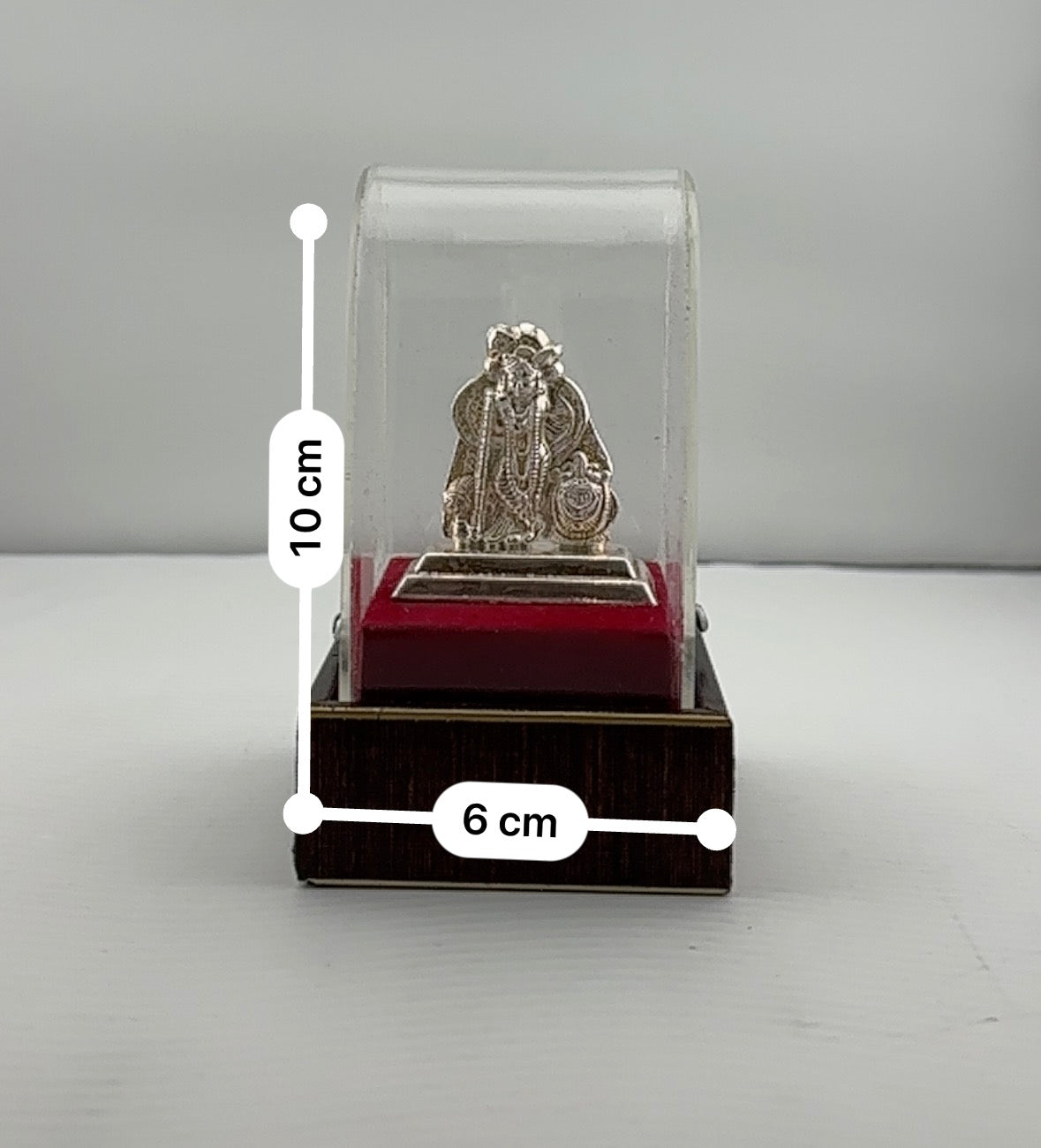 Silver Banke Bihari Idol 11gm – Beloved Krishna Murti