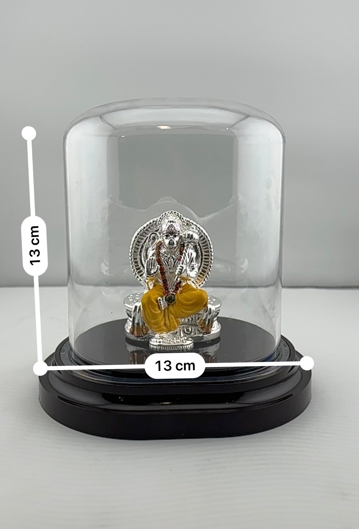 999 Pure Silver Lord Hanuman Idol 30gm – Divine Bajrangbali Murti for Temple & Pooja