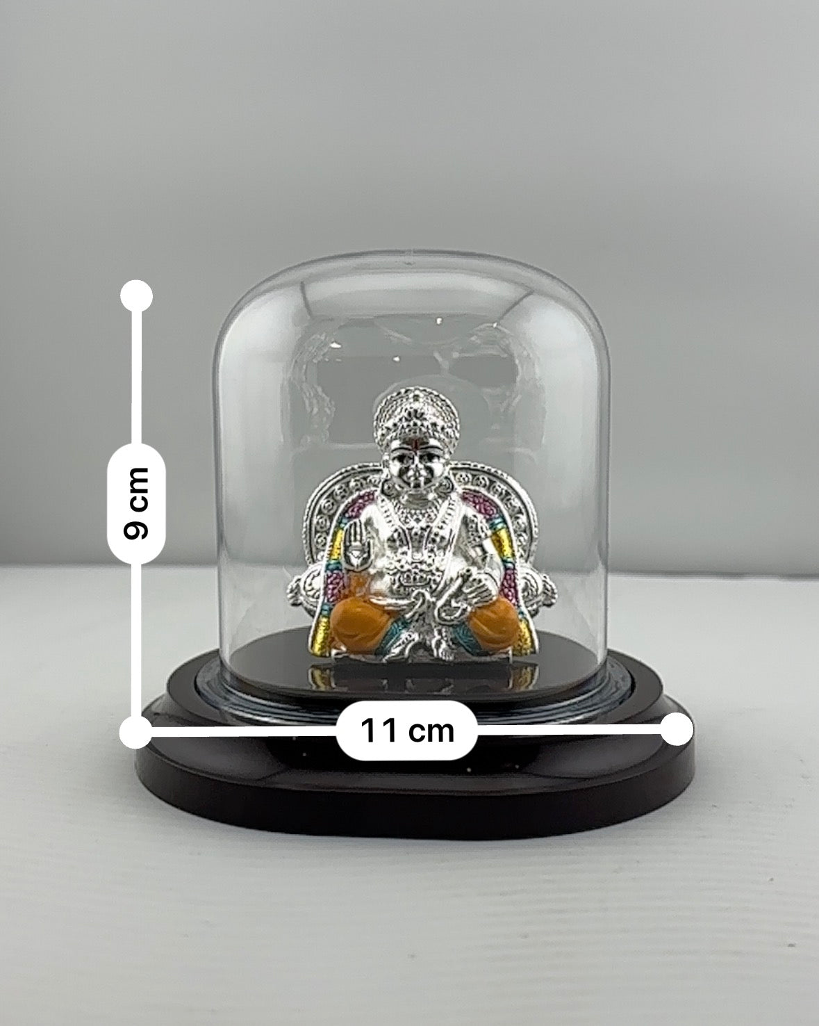 999 Pure Silver Kubera Idol 13gm – Wealth God Murti for Home Mandir & Gifting