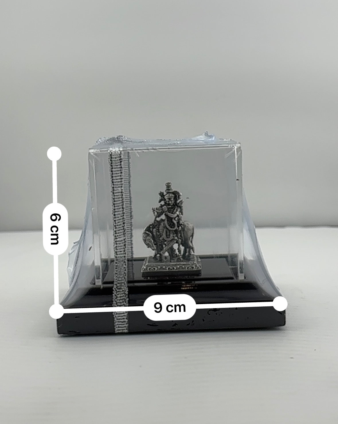 Silver Lord Krishna Idol 22gm – Divine Krishna Murti for Temple & Gifting