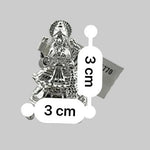 Silver Maa Lakshmi Idol 10gm – Spiritual Lakshmi Murti for Temple Decor & Festivals