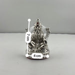 Silver Goddess Lakshmi Idol 22gm – Divine Laxmi Murti for Home Mandir & Gifting