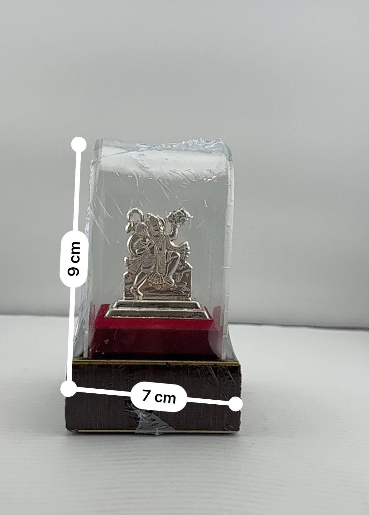 Silver Lord Hanuman Idol 11gm – Divine Bajrangbali Murti for Temple & Pooja