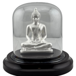 999 Pure Silver Buddha Idol – Serene Gautam Buddha Murti for Peace & Meditation