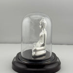 999 Pure Silver Buddha Idol – Serene Gautam Buddha Murti for Peace & Meditation