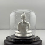 999 Pure Silver Buddha Idol – Serene Gautam Buddha Murti for Peace & Meditation