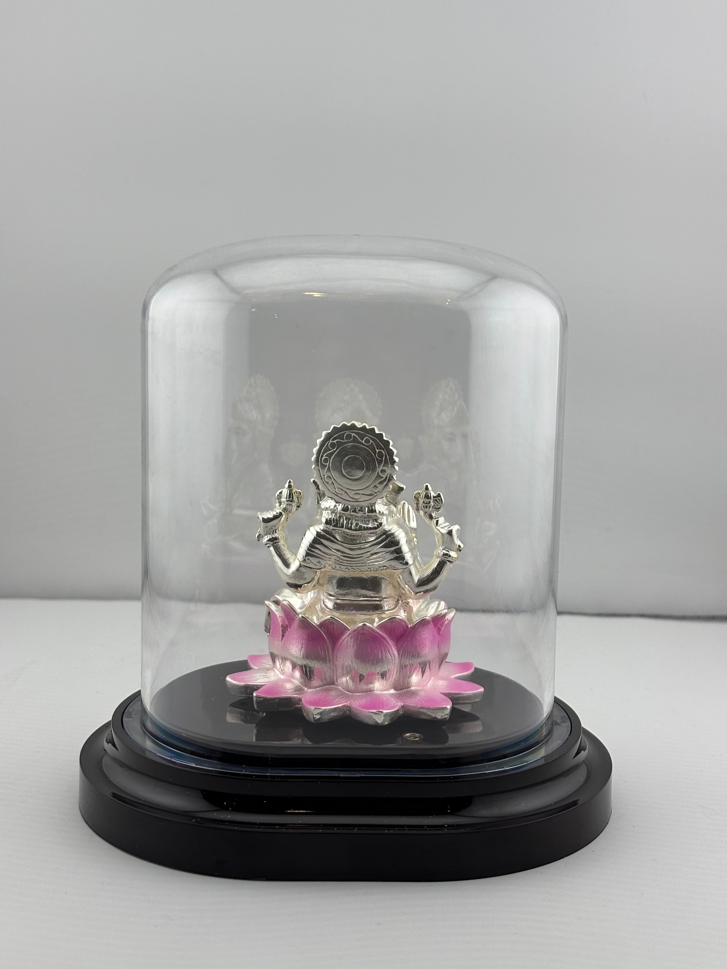 999 Pure Silver Ganesha Idol – Detailed Ganpati Murti for Home Mandir & Pooja