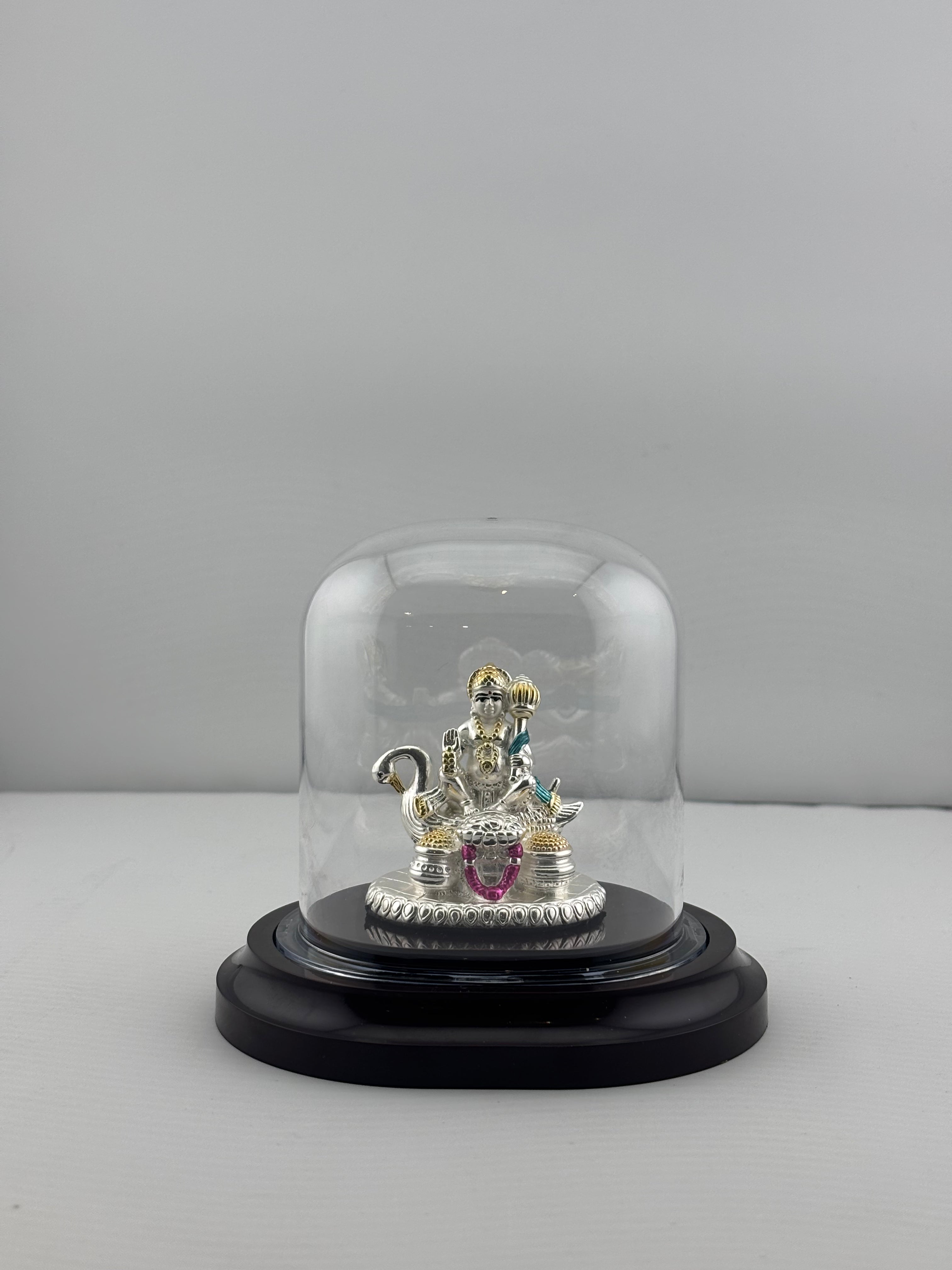 999 Pure Silver Kubera Idol 12gm – Divine Wealth God Murti for Home Mandir & Gifting