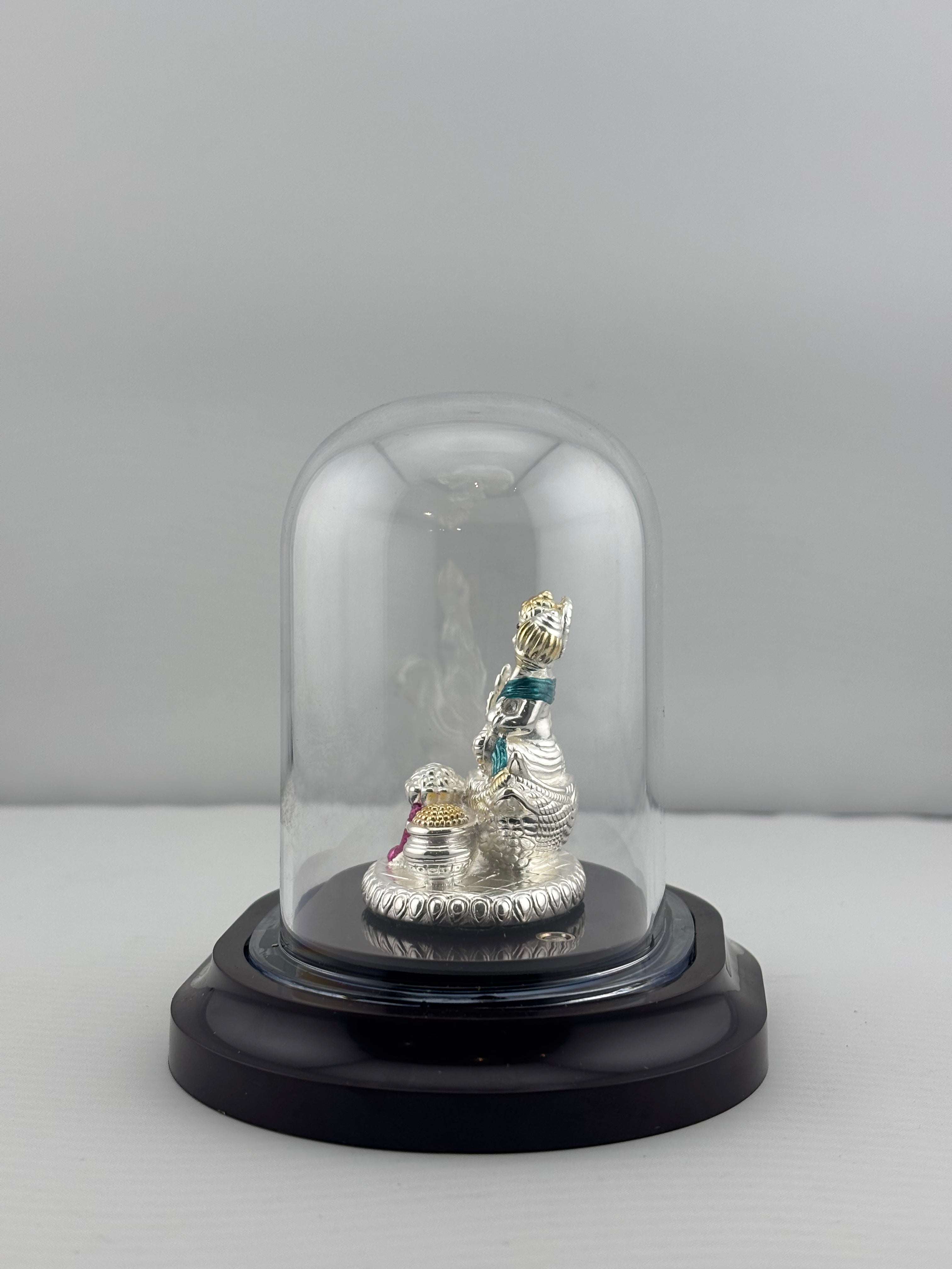 999 Pure Silver Kubera Idol 12gm – Divine Wealth God Murti for Home Mandir & Gifting
