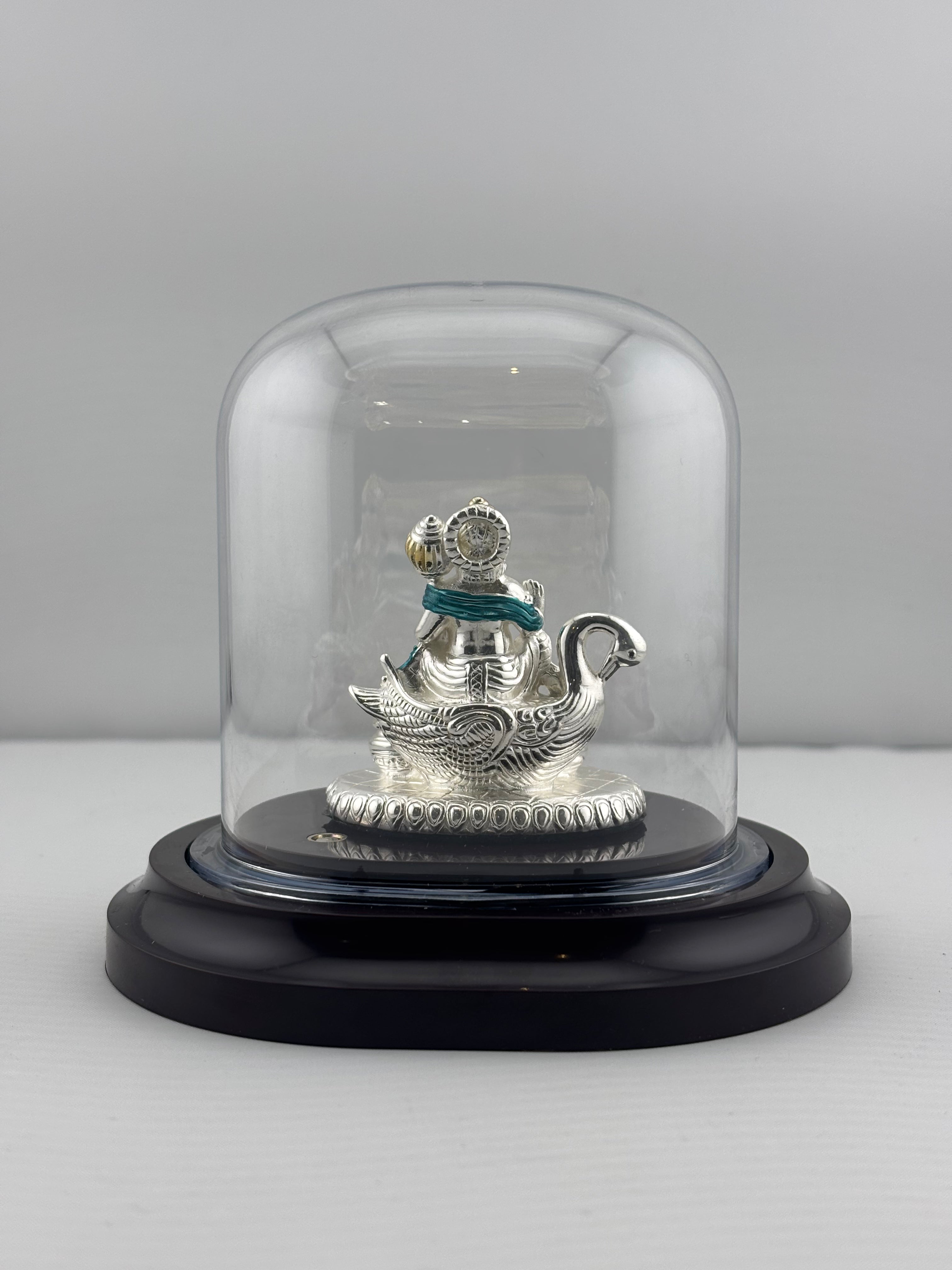 999 Pure Silver Kubera Idol 12gm – Divine Wealth God Murti for Home Mandir & Gifting