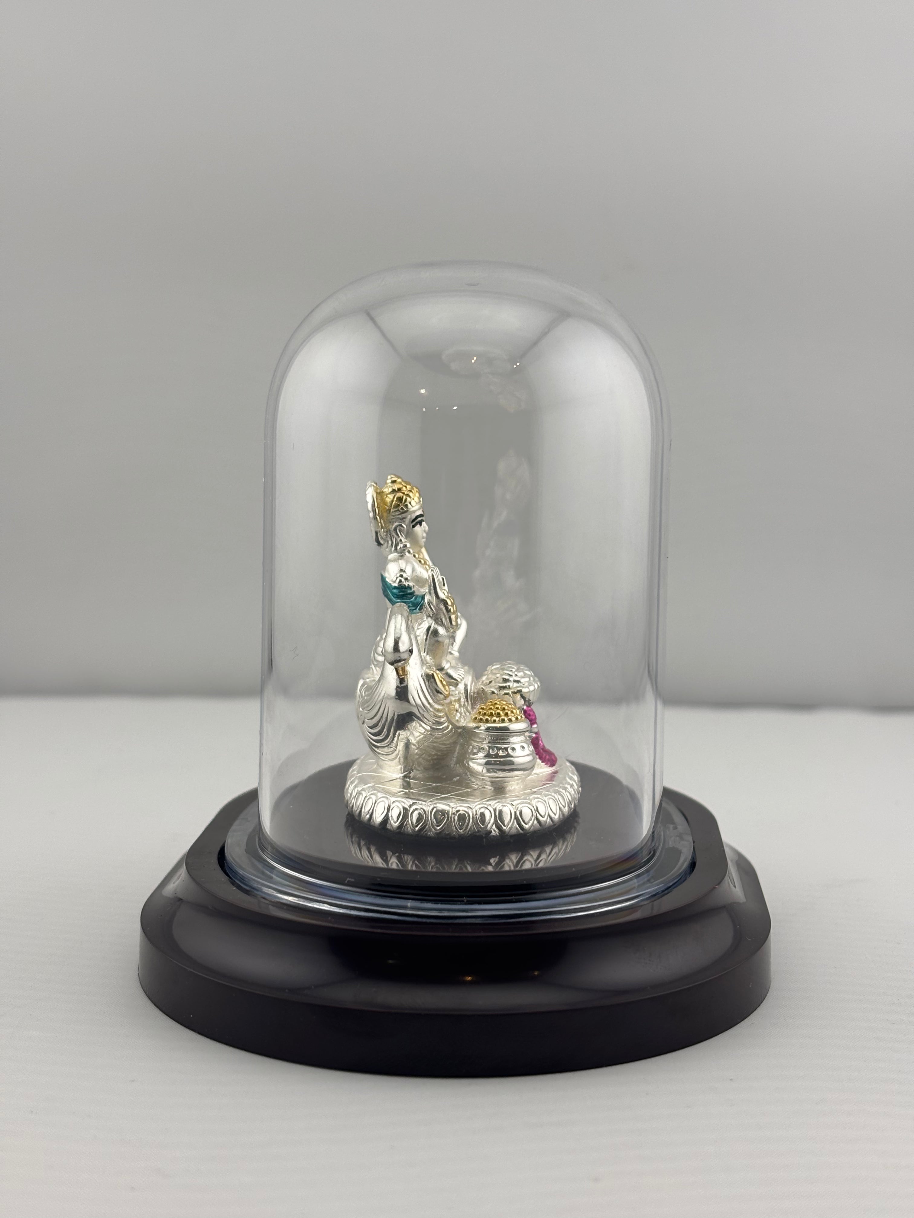 999 Pure Silver Kubera Idol 12gm – Divine Wealth God Murti for Home Mandir & Gifting