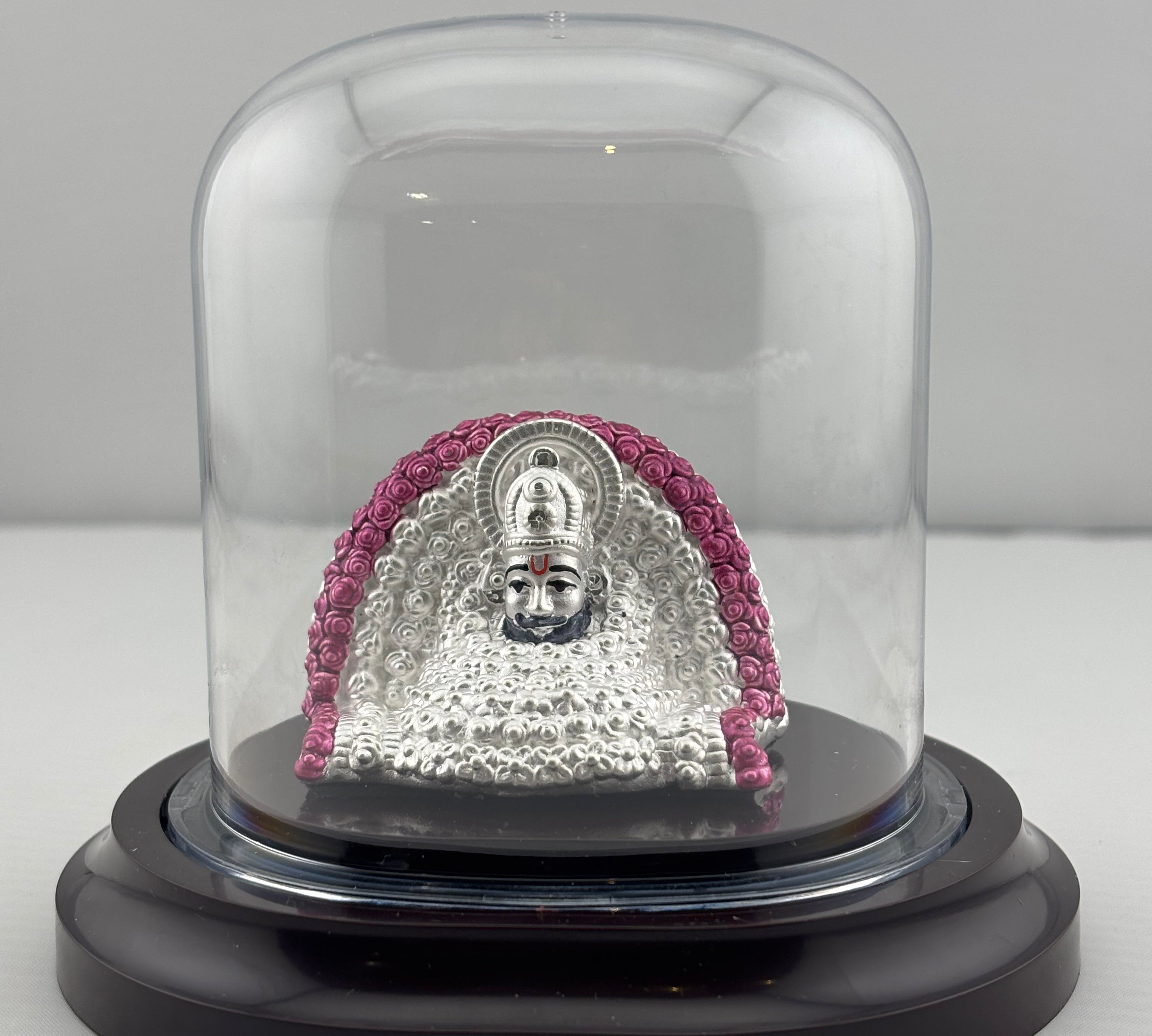 999 Pure Silver Khatu Shyam Ji Idol 14gm – Divine Barbareek Murti