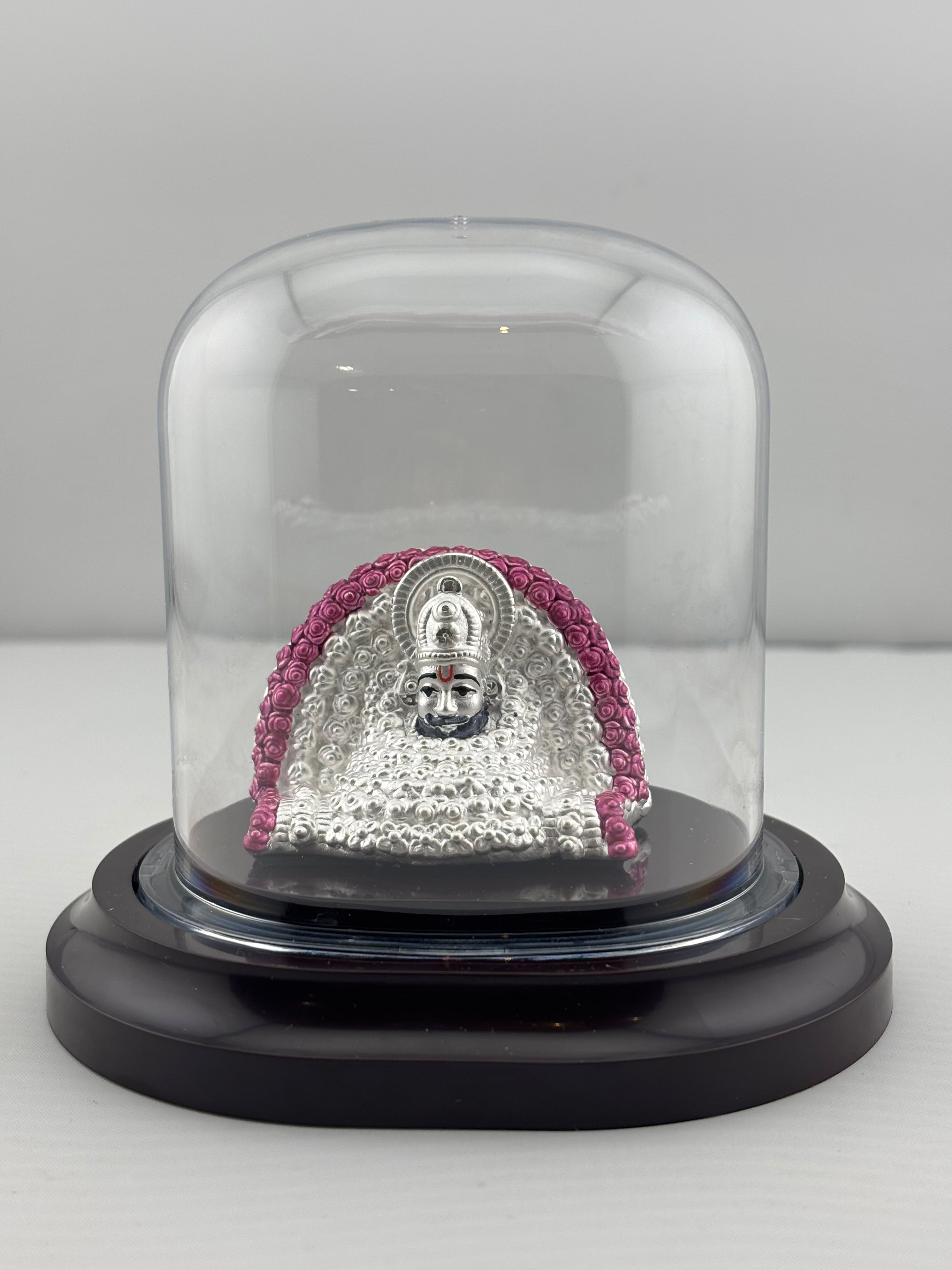 999 Pure Silver Khatu Shyam Ji Idol 14gm – Divine Barbareek Murti