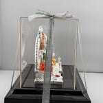 999 Pure Silver Ganesha & Lakshmi Idol 220gm – Prosperity Murti for Temple & Gifting