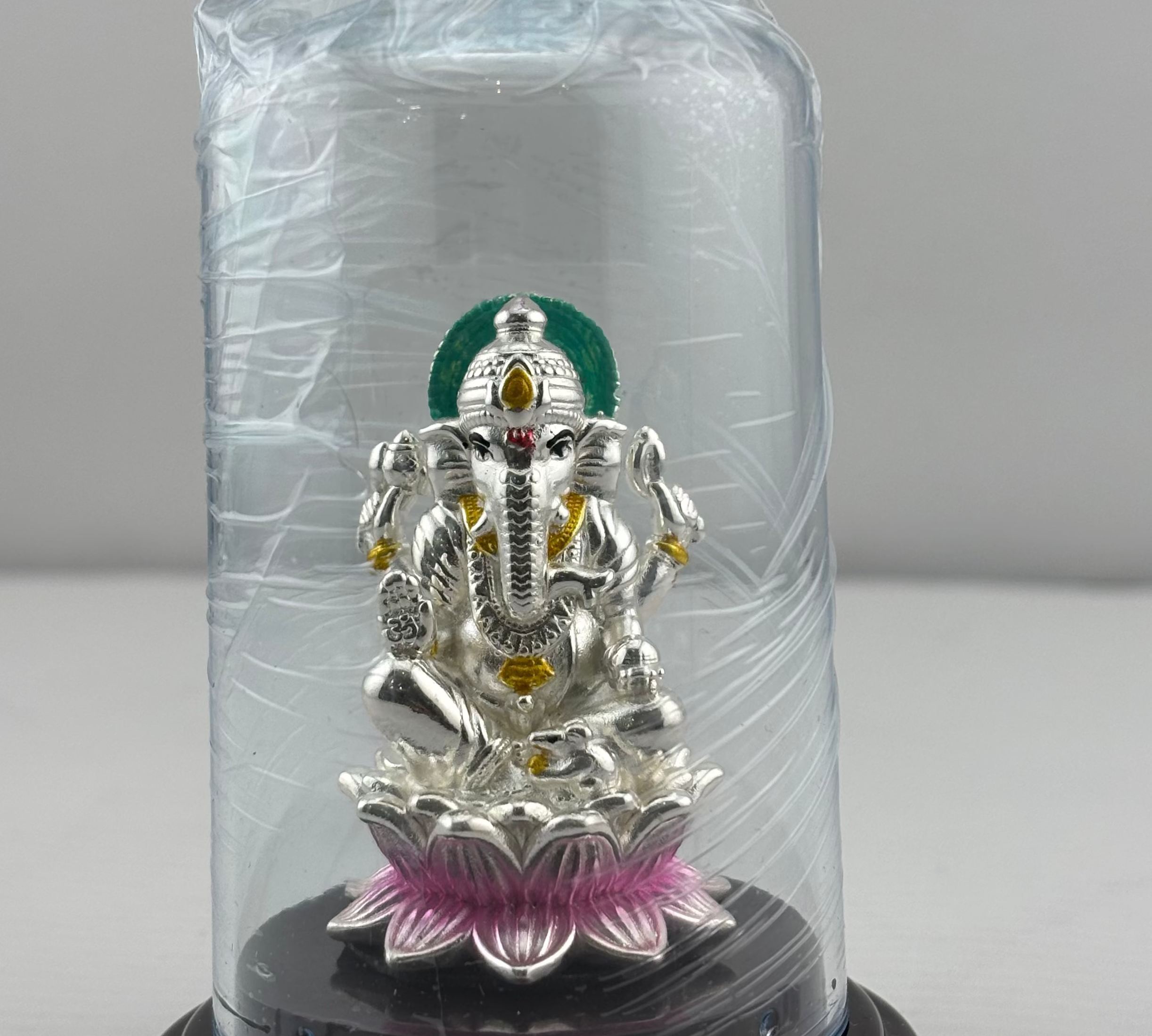 999 Pure Silver Ganesha Idol – Ganpati Murti for Home Mandir & Gifting