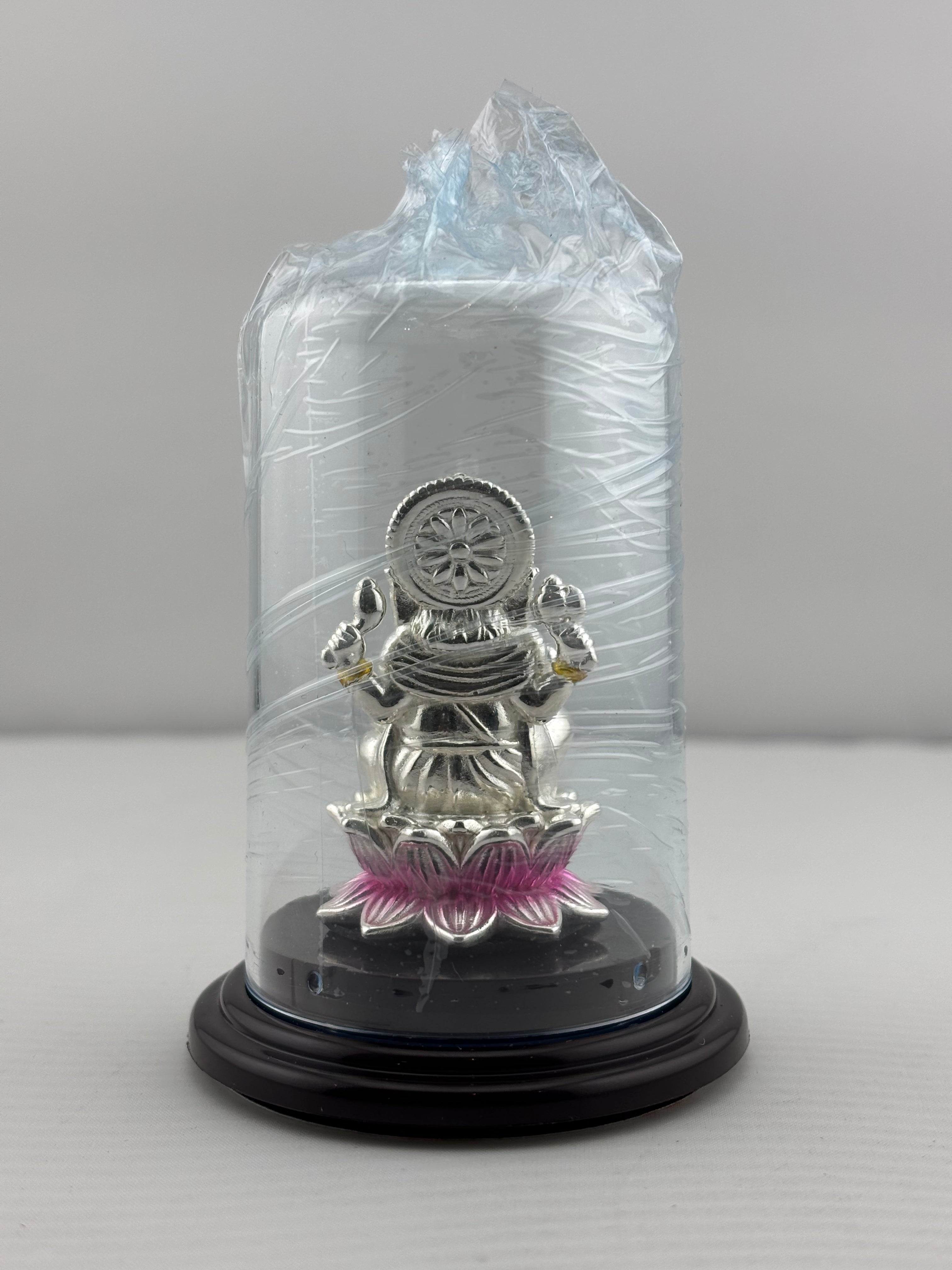 999 Pure Silver Ganesha Idol – Ganpati Murti for Home Mandir & Gifting