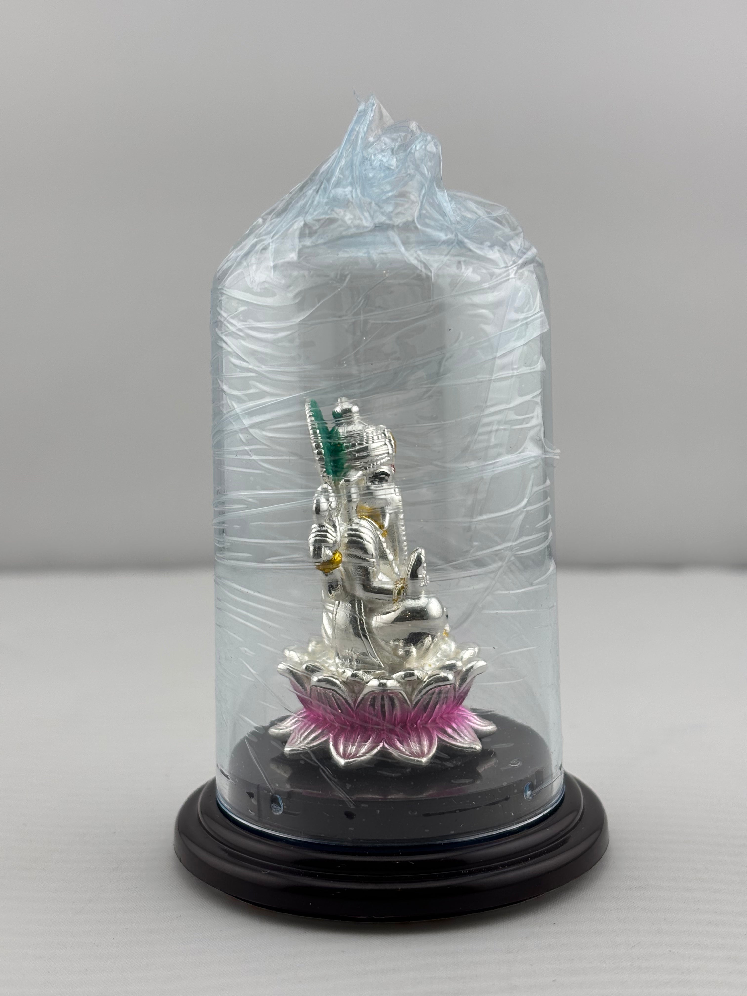 999 Pure Silver Ganesha Idol – Ganpati Murti for Home Mandir & Gifting